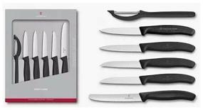 img 4 attached to VICTORINOX Swiss classic set, 5 knives and vegetable peeler