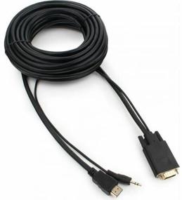 img 2 attached to Splitter Cablexpert HDMI - VGA / mini jack 3.5 mm (A-HDMI-VGA-03-6), 3 m, black