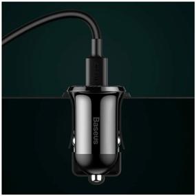 img 4 attached to Car charger Baseus Grain Pro Car Charger (CCALLP-01), Dual USB, 4.8A, black