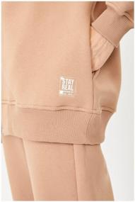 img 1 attached to Sweatshirt Baon, size S. summer beige