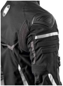 img 3 attached to Moteq Clyde Textile Jacket Black/White S