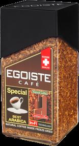 img 2 attached to Instant coffee Egoiste Special freeze-dried with ground coffee, glass jar, 100 g