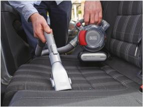 img 1 attached to Car vacuum cleaner BLACK+DECKER PD1200AV, gray
