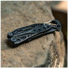 img 3 attached to Мультитул пассатижи LEATHERMAN Skeletool Topo (832755) черный