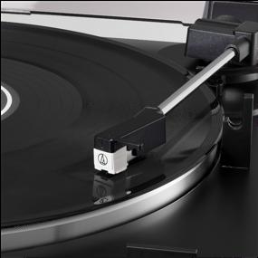 img 2 attached to 🎵 AT-LP60XBT Black Vinyl Player by Audio-Technica