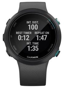 img 4 attached to Enhance Your Swim Performance with Garmin Swim 2 Smart Watch, Black