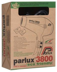 img 3 attached to Hair dryer Parlux 3800 Ionic&Ceramic Eco Friendly, black