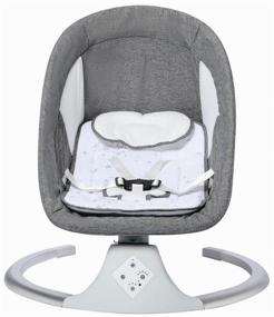 img 4 attached to Sun Lounger Chair with Bluetooth and DU - Electronic Swings for Newborns