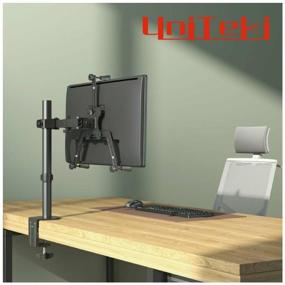 img 1 attached to Bracket adapter for non-VESA monitors with diagonal 17"-27" UniTeki FP3
