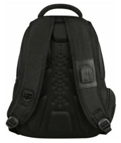 img 2 attached to 15" multi-functional backpack/laptop compartment/anti-theft/waterproof travel bag/USB charging/black