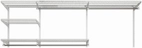 img 4 attached to Rack Titanium GS Set of 6 shelves GS-350 / GS-450, material: metal, WxDxH: 240x35x115.6 cm, White RAL 9016