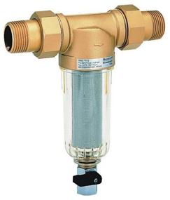 img 1 attached to Mechanical cleaning filter Resideo Braukmann FF06-AA coupling (HP/HP), brass, with drain DN 20 (3/4")