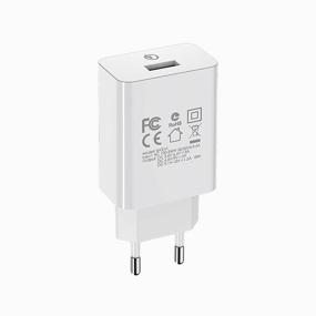 img 4 attached to Mains charger (SZU) Borofone BA21A QC 3.0 (USB) 3 A, white