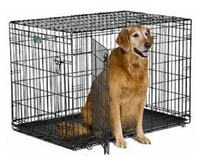 img 1 attached to Cage for dogs Midwest iCrate 1530 76x48x53 cm black