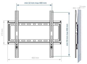 img 2 attached to Wall bracket Kromax IDEAL-3 white