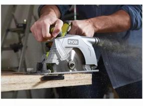 img 4 attached to Cordless circular saw RYOBI R18CS-0 yellow