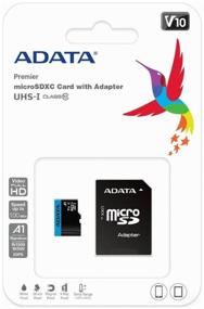 img 4 attached to ADATA microSDXC 128 GB Class 10, V10, A1, UHS-I U1, R/W 100/25 MB/s memory card, SD adapter