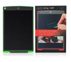 img 1 attached to Children's Graphic Drawing Tablet LCD Writing Tablet 12 inch black with stylus