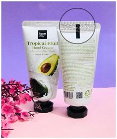 img 4 attached to Farmstay Tropical Fruit Avocado & Shea Butter Hand Cream, 50 ml