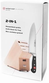 img 1 attached to Promotional Kit WUESTHOF Classic Kitchen Knife Chef 20 cm and Supply for Knives Light Beech