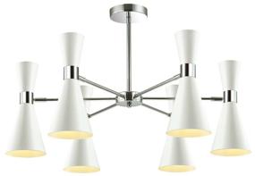 img 2 attached to Chandelier Lumion 3661/6C, E14, 360 W, number of lamps: 6 pcs., armature color: chrome, shade color: white