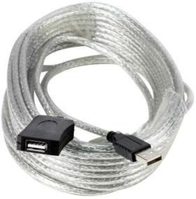 img 2 attached to Aopen USB to USB extension cable (ACU823), 10 m, transparent