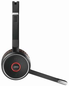 img 4 attached to Беспроводная компьютерная гарнитура Jabra Evolve 75 MS Stereo, черный