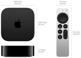 img 1 attached to TV box Apple TV 4K 64GB, 2022, black