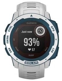 img 4 attached to 🏄 Garmin Instinct Solar Surf - Cloudbreak Smart Watch