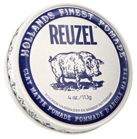img 3 attached to 💇 REUZEL Holland's Premium Pomade Clay Matte, 113g - Medium Hold
