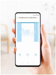 img 4 attached to Yeelight Smart Curtain Motor & Stitching Track (yldj001)