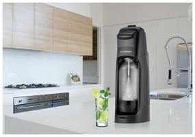 img 1 attached to 🔮 Water Carbonation Siphon - Sodastream Jet Black (1 Piece)