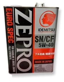 img 4 attached to Semi-synthetic engine oil IDEMITSU Zepro Euro Spec 5W-40, 4 l, 3.84 kg, 1 pc.