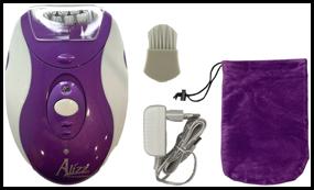 img 4 attached to Female Hair Removal Epilator Alizz HC-301, Full Body and Face Epilator