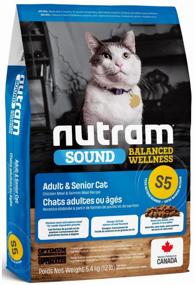 img 2 attached to Dry food for adult and senior cats Nutram S5, with salmon, with chicken