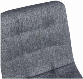 img 1 attached to Set of chairs Divan24 Tron light 2, metal/textile, 4 pcs., color: dark gray