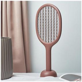 img 3 attached to Мухобойка SOLOVE Electric Mosquito Swatter, 390 г, красный