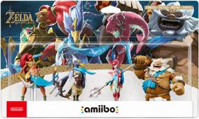 img 2 attached to The Legend of Zelda Collection Amiibo Figures Urboza, Daruk, Mifa, Reval