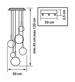 img 4 attached to Потолочный светильник Lightstar Globo 813063, E14, 240 Вт, кол-во ламп: 6 шт., цвет арматуры: белый, цвет плафона: белый