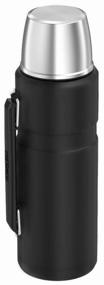 img 4 attached to 🍶 Classic Thermos SK-20: 2L Matte Black – A Timeless Container for Hot and Cold Beverages