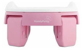 img 2 attached to ROXY-KIDS горшок дорожный HandyPotty HP-255, розовый