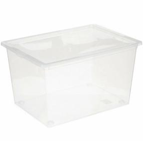 img 4 attached to Storage container IDEA (M-Plastic) M 2354, 53x37x30 cm, 1 pc., transparent