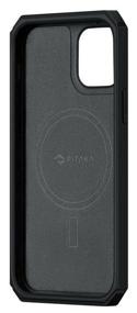 img 1 attached to Pitaka MagEZ Pro 2 Case (KI1201PP) for iPhone 12/12 Pro (Black/Grey)