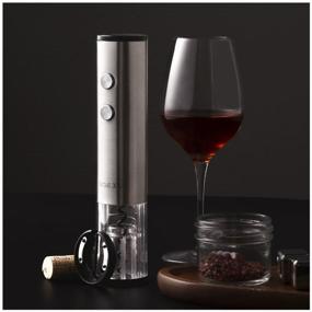 img 4 attached to Corkscrew Circle Joy Electric Wine Opener electric, silver