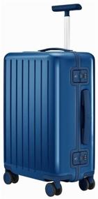 img 3 attached to 🧳 Xiaomi NINETYGO Manhattan Luggage 20 - Sleek Dark Blue Travel Companion