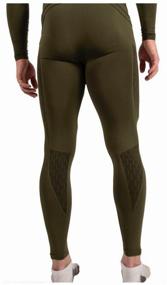img 2 attached to Sports thermal underwear for the hall and the street KATRAN SHARK (+ 20С to - 15С) khaki, Light khaki, Size: M-L (46-48/174-180)