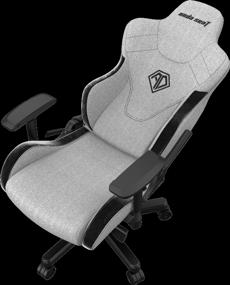 img 2 attached to Игровое компьютерное кресло Anda Seat T-Pro 2, серый/чёрный