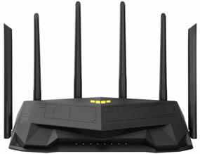 img 4 attached to 🔥 Powerful Black ASUS TUF Gaming AX5400 WiFi Router: Unleash Seamless Gaming