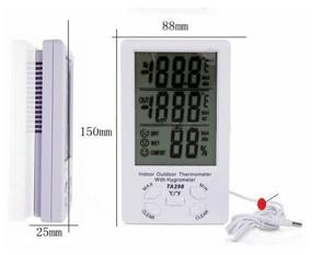 img 3 attached to Device for weather reports home universal / Weather station S-Line TA 298