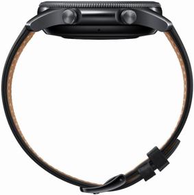 img 4 attached to Samsung Galaxy Watch3 45mm Wi-Fi NFC Smart Watch, black/black